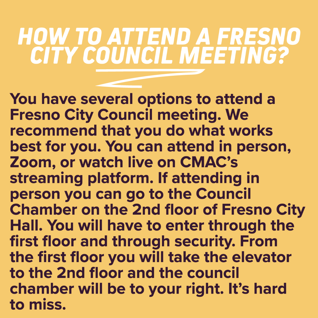 Fresno City Council (Part Two) How to Get Involved